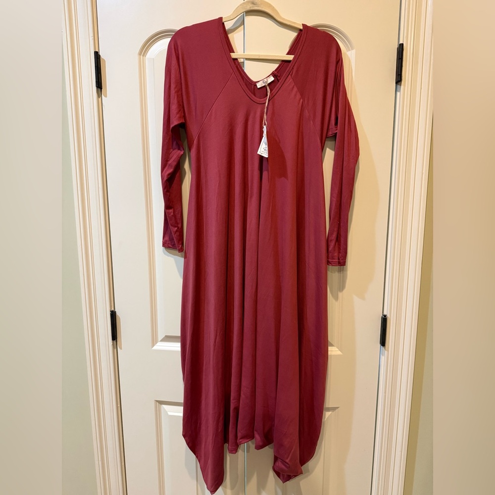 Easel Long Sleeve Harem Jumpsuit size Small NWT